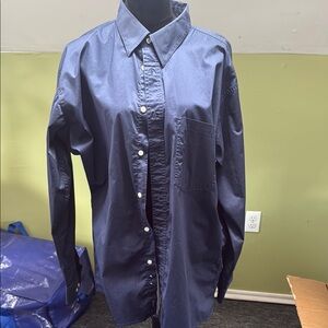 Men's Navy Blue Shirt